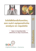 Publication 15 - Dysfonctionnement thyroïdien : analyse et régulation nutri-épigénétiques